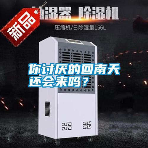 你討厭的回南天還會來嗎？
