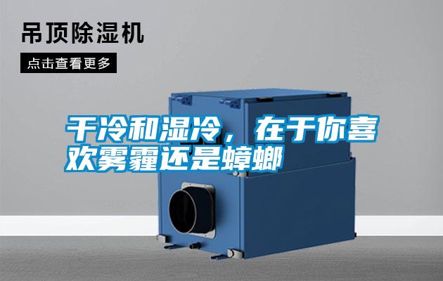 干冷和濕冷，在于你喜歡霧霾還是蟑螂