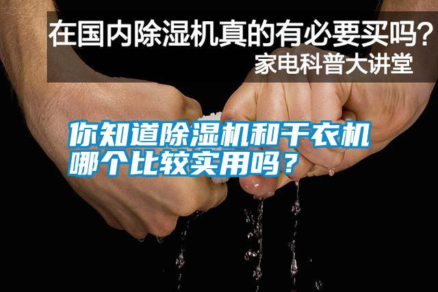 你知道除濕機(jī)和干衣機(jī)哪個(gè)比較實(shí)用嗎？