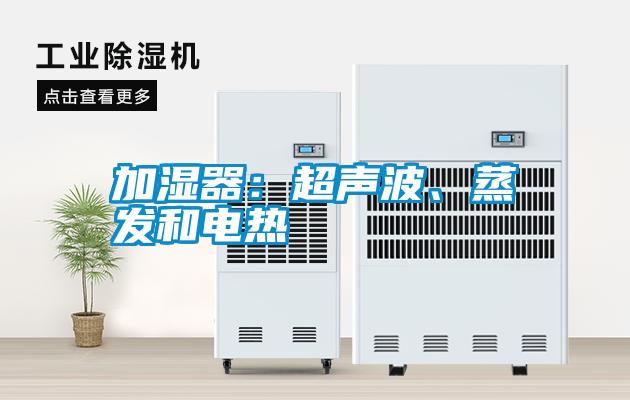 加濕器：超聲波、蒸發(fā)和電熱