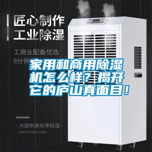 家用和商用除濕機怎么樣？揭開它的廬山真面目！