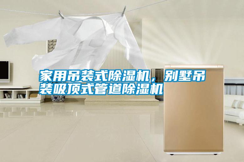 家用吊裝式除濕機(jī)，別墅吊裝吸頂式管道除濕機(jī)