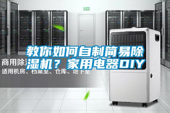 教你如何自制簡易除濕機？家用電器DIY