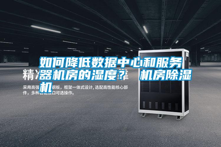 如何降低數(shù)據(jù)中心和服務(wù)器機(jī)房的濕度？ 機(jī)房除濕機(jī)