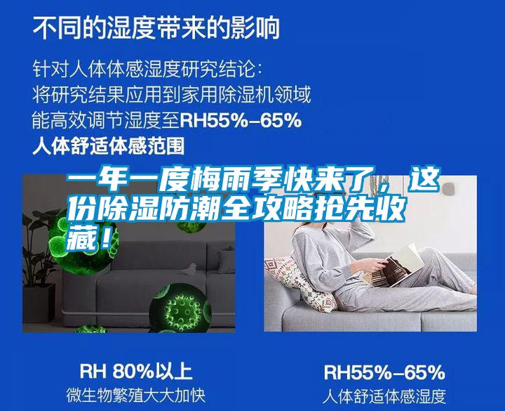 一年一度梅雨季快來(lái)了，這份除濕防潮全攻略搶先收藏！