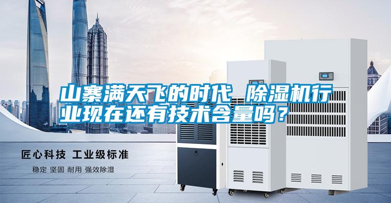 山寨滿天飛的時代 除濕機行業(yè)現(xiàn)在還有技術含量嗎？