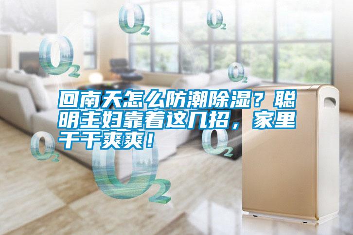 回南天怎么防潮除濕？聰明主婦靠著這幾招，家里干干爽爽！