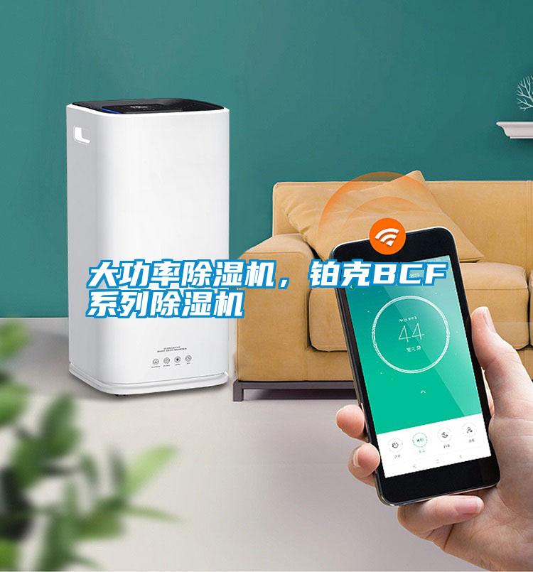 大功率除濕機(jī)，鉑克BCF系列除濕機(jī)