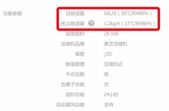 除濕機(jī)里的貓膩：兩個除濕量怎么選？