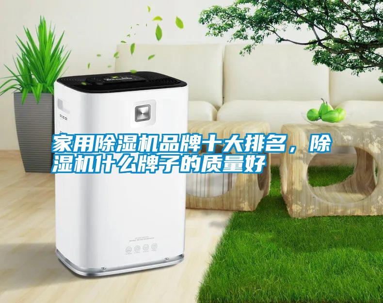 家用除濕機品牌十大排名，除濕機什么牌子的質(zhì)量好