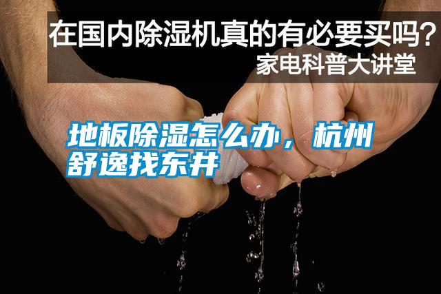 地板除濕怎么辦，杭州舒逸找東井