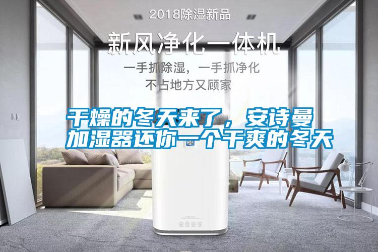 干燥的冬天來了，安詩曼加濕器還你一個干爽的冬天