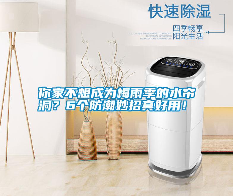 你家不想成為梅雨季的水簾洞？6個(gè)防潮妙招真好用！