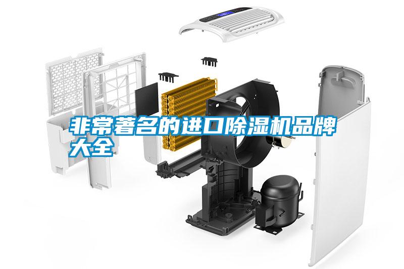 非常著名的進(jìn)口除濕機品牌大全