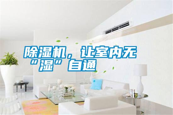 除濕機(jī)，讓室內(nèi)無“濕”自通