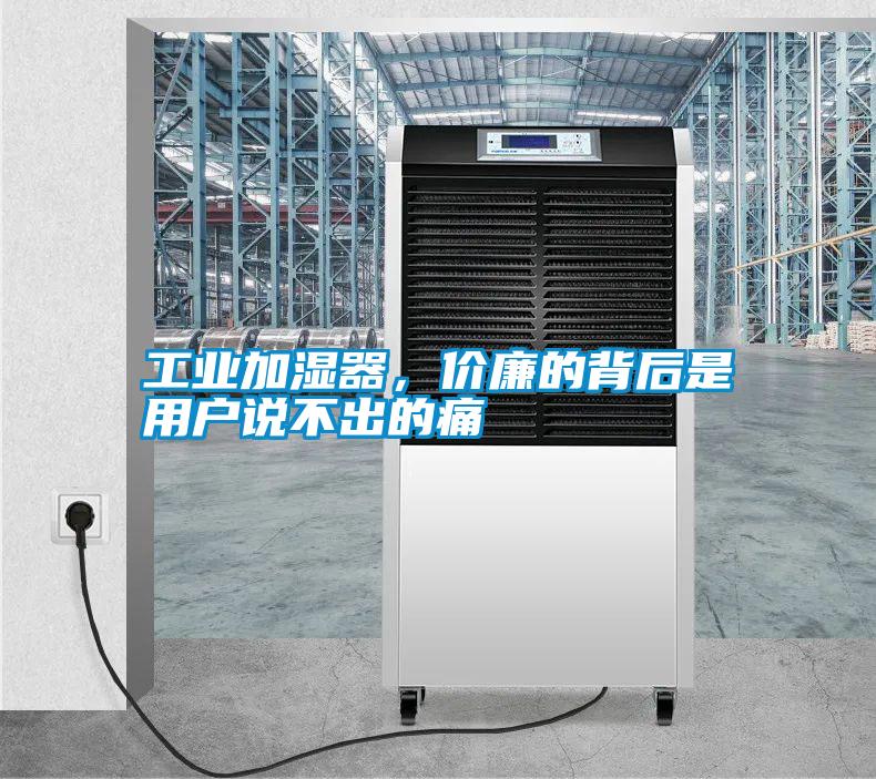 工業(yè)加濕器，價(jià)廉的背后是用戶說不出的痛