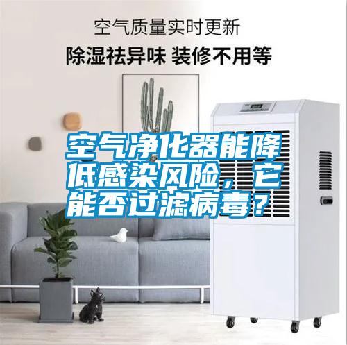 空氣凈化器能降低感染風險，它能否過濾病毒？