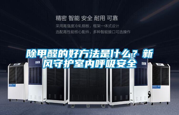 除甲醛的好方法是什么？新風守護室內(nèi)呼吸安全