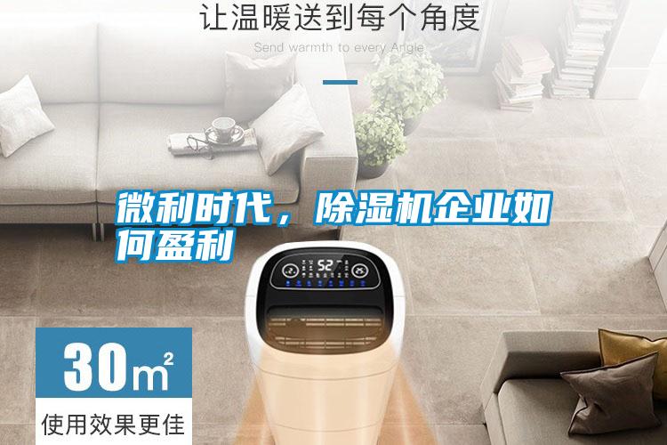 微利時(shí)代，除濕機(jī)企業(yè)如何盈利