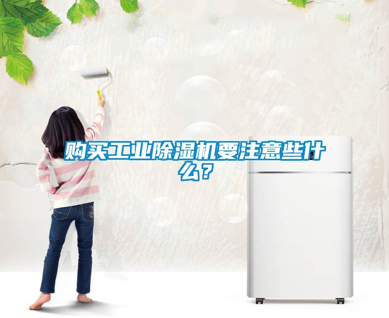 購(gòu)買(mǎi)工業(yè)除濕機(jī)要注意些什么？