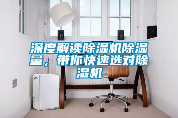 深度解讀除濕機除濕量，帶你快速選對除濕機