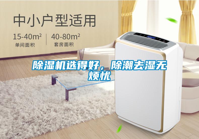 除濕機(jī)選得好，除潮去濕無煩憂