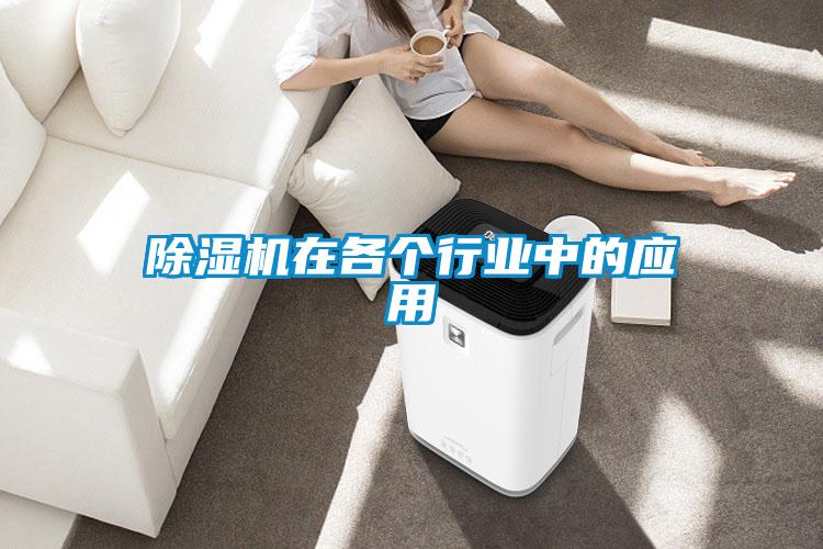 除濕機(jī)在各個行業(yè)中的應(yīng)用