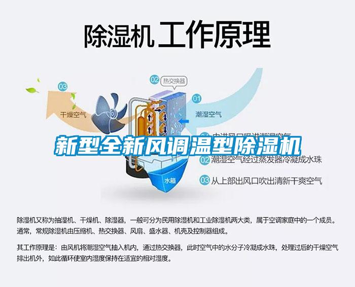 新型全新風(fēng)調(diào)溫型除濕機