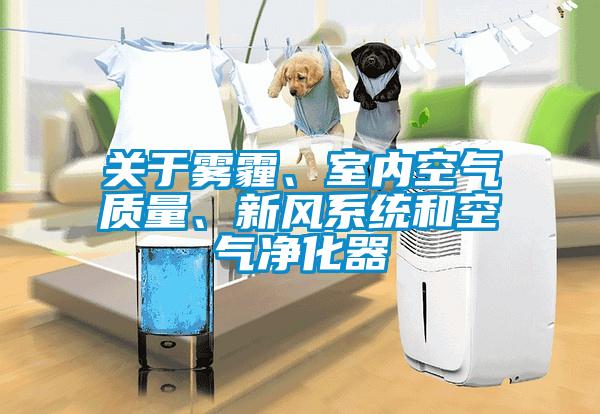 關(guān)于霧霾、室內(nèi)空氣質(zhì)量、新風(fēng)系統(tǒng)和空氣凈化器