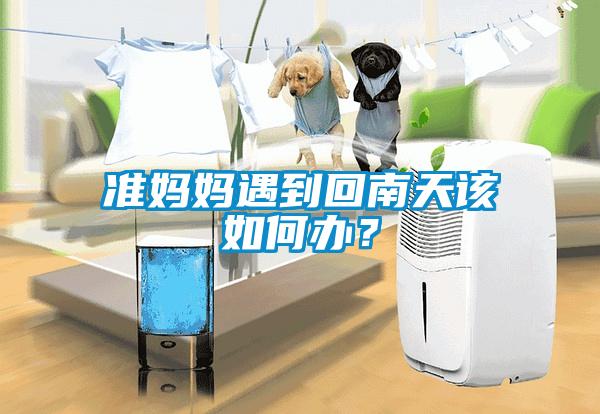 準(zhǔn)媽媽遇到回南天該如何辦？
