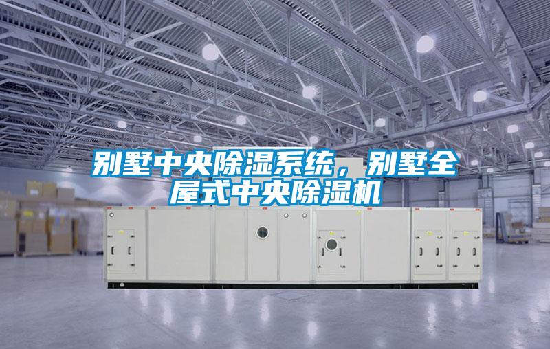 別墅中央除濕系統(tǒng)，別墅全屋式中央除濕機(jī)