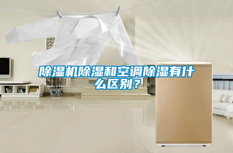 除濕機除濕和空調(diào)除濕有什么區(qū)別？