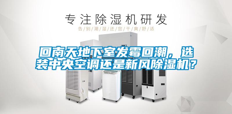 回南天地下室發(fā)霉回潮，選裝中央空調(diào)還是新風(fēng)除濕機(jī)？