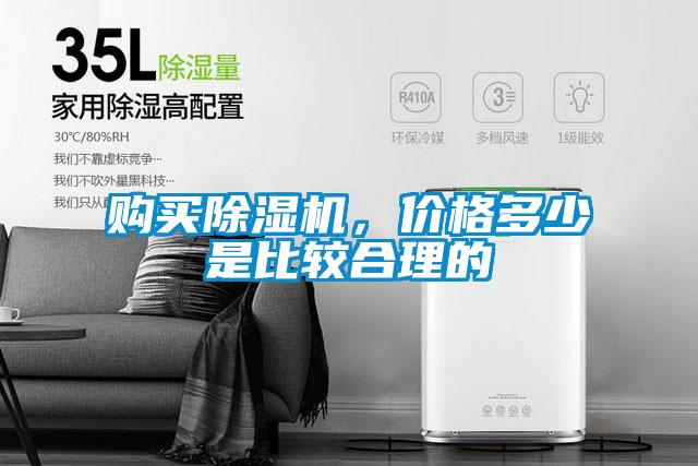 購(gòu)買(mǎi)除濕機(jī)，價(jià)格多少是比較合理的