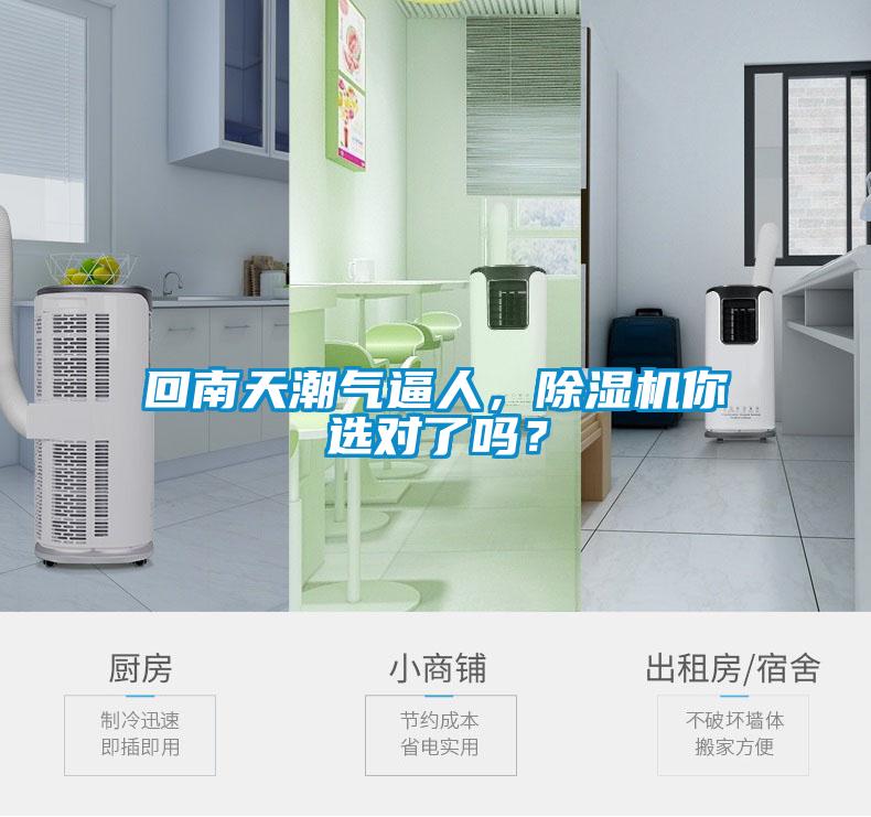 回南天潮氣逼人，除濕機你選對了嗎？