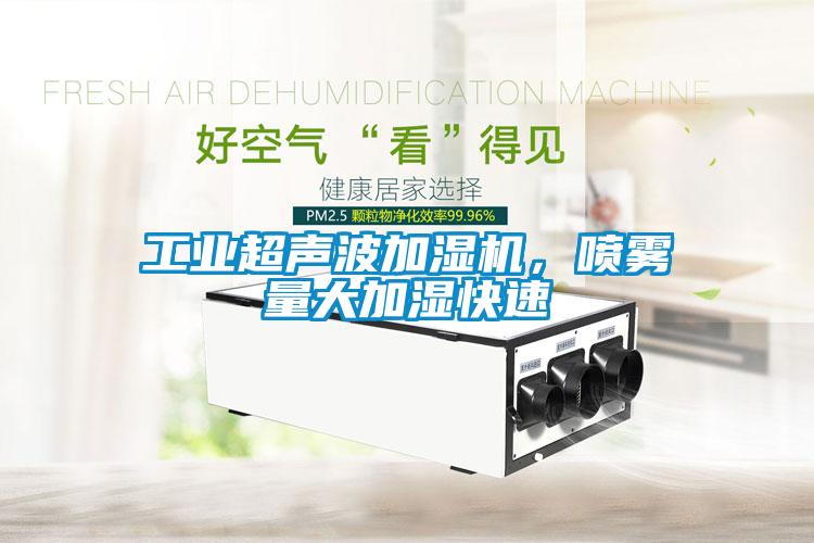工業(yè)超聲波加濕機，噴霧量大加濕快速