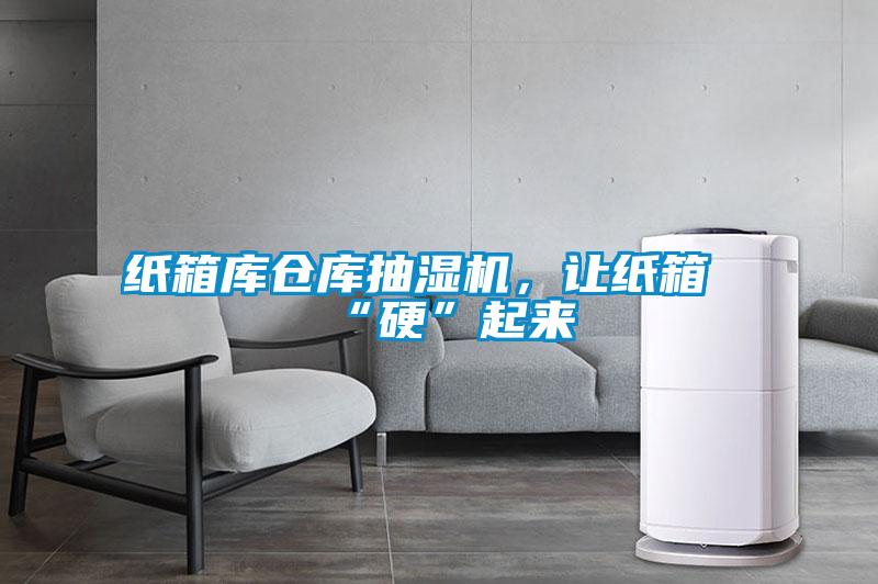 紙箱庫(kù)倉(cāng)庫(kù)抽濕機(jī)，讓紙箱“硬”起來