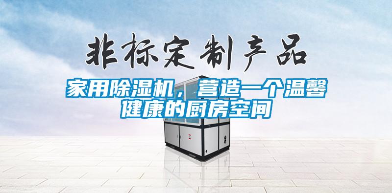 家用除濕機，營造一個溫馨健康的廚房空間