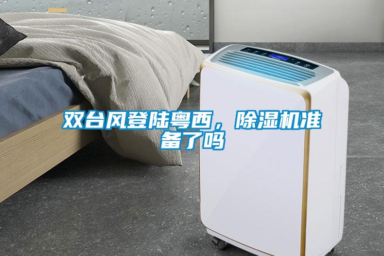 雙臺(tái)風(fēng)登陸粵西，除濕機(jī)準(zhǔn)備了嗎