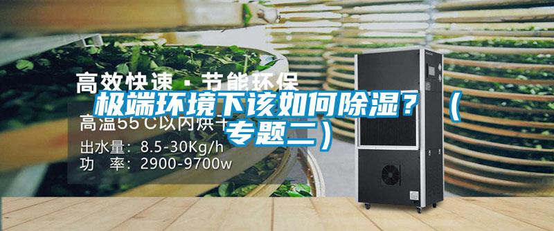 極端環(huán)境下該如何除濕？（專題二）