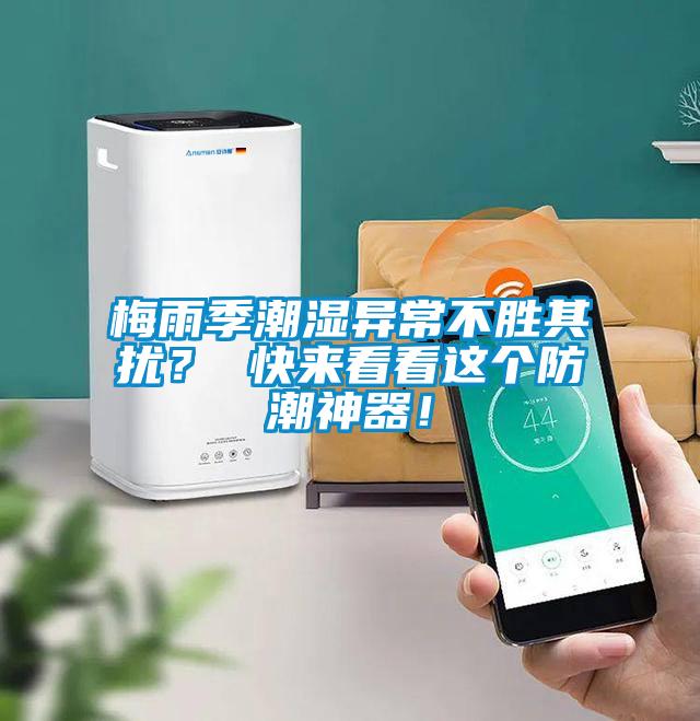 梅雨季潮濕異常不勝其擾？ 快來(lái)看看這個(gè)防潮神器！