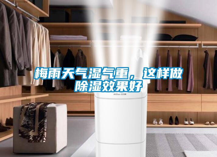 梅雨天氣濕氣重，這樣做除濕效果好