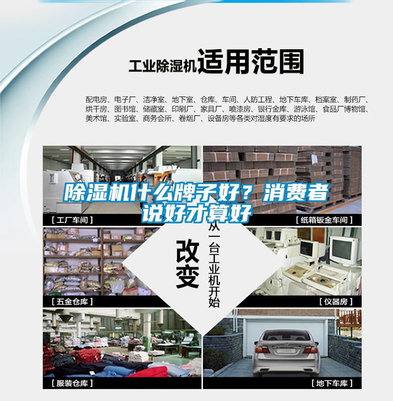 除濕機(jī)什么牌子好？消費(fèi)者說好才算好