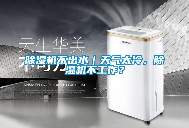除濕機不出水｜天氣太冷，除濕機不工作？