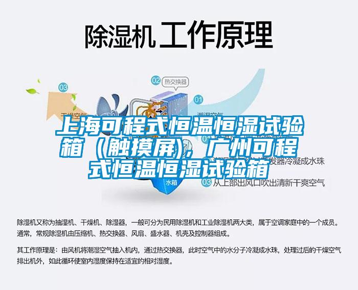 上?？沙淌胶銣睾銤裨囼?yàn)箱（觸摸屏)，廣州可程式恒溫恒濕試驗(yàn)箱