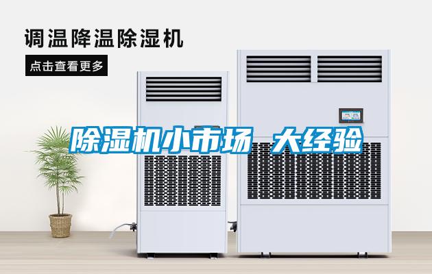 除濕機小市場 大經(jīng)驗