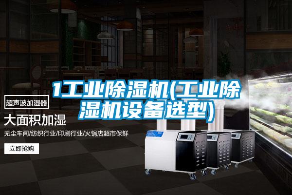 1工業(yè)除濕機(工業(yè)除濕機設(shè)備選型)