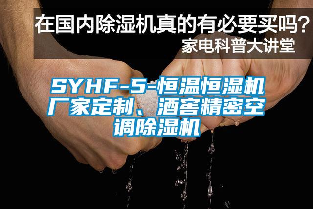 SYHF-5-恒溫恒濕機廠家定制、酒窖精密空調(diào)除濕機