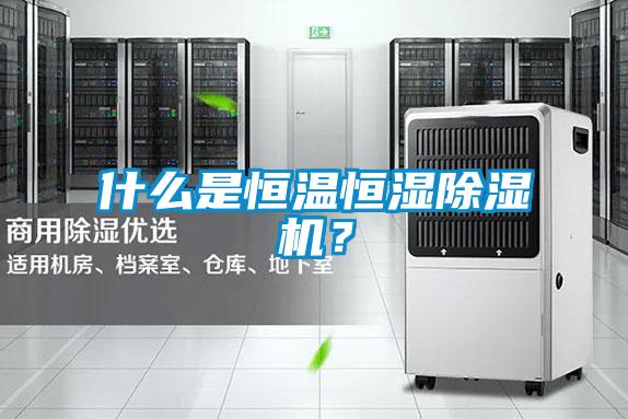 什么是恒溫恒濕除濕機(jī)？