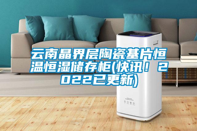 云南晶界層陶瓷基片恒溫恒濕儲(chǔ)存柜(快訊！2022已更新)